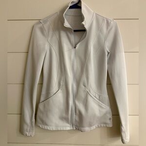APANA XS SLEEK ZIP UP SPORTS JACKET WITH THUMB HOLES Light Blue